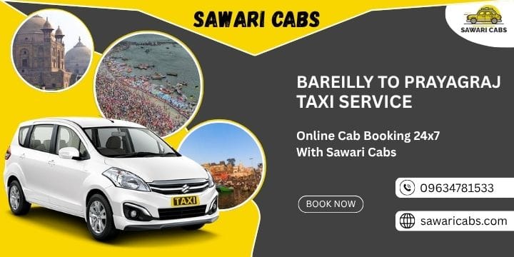 Bareilly to Prayagraj Taxi Service